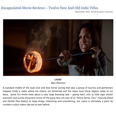  Encapsulated Movie Reviews – Twelve New And Old Indie Titles